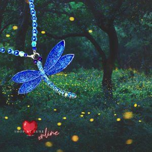 Dragonfly Beaded Resort Wear Necklace